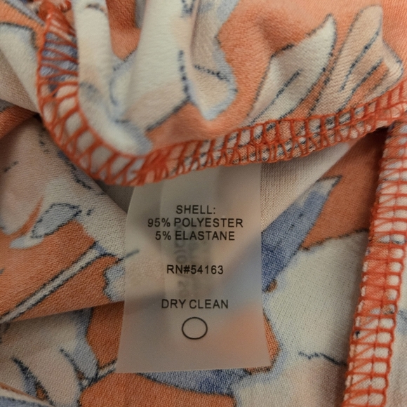 Tommy Hilfiger Multicolor Petite Floral A Line Sleeveless Dress Size 2P - Picture 8 of 8